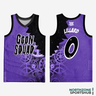 NZ Goon Squad Lillard Jersey Full Sublimated Basketball Jersey, Jersey For Men