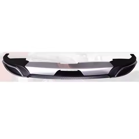 For Mazda 3 Axela 2014-2017 ABS Rear Bumper Diffuser Bumpers Protector Bumper Guard Protector Skid P