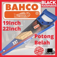 Black Hardware BAHCO X97 UNIVERSAL Woodworking Home Wood Cutting Hand Saw Mata Gergaji Potong Kayu Papan Tangan Tool Set