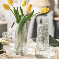 European Simple Creative Transparent Glass Vase Flower Arrangement High-End Flower Hydroponic Flower