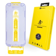 Hoda Full Coverage Screen Protector - With Dust-Free Helper for iPhone 16 Series Hoda (Clear)