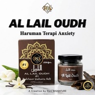 Haruman Al Lail Bakhoor Gaharu Premium Asli R&A Signature Oud Malaysia 33gm