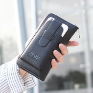 AliExpress Wallet long Zipper Bag Multifunctional Clutch Bag Card Holder Business Wallet Anti-theft 