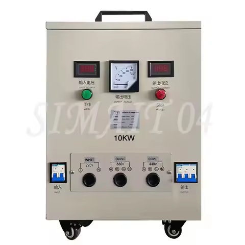 1-Phase To 3-phase 240V To 480V 50KW Inverter with 220V Input and 380V Output Voltage