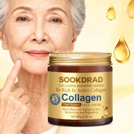 Collagen Tightening Cream, Active Collagen, Hydrating Glow, Face, Night Owls,2.82oz, Tired Skin, Nig