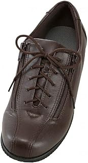 Ayumi Comfort III Nursing Shoes, For Going Out, Brown, Size 5L, 10.6-10.8 inches (27.0-27.5 cm), Foo