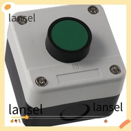 LA Push Button Switch, Station Box ABS Momentary Switch, Durable Weatherproof One Button Control Gat