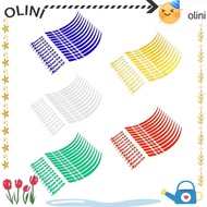 OLINI Wheel Decal Tape Sticker, Multifunctional Sports Motorcycle Bicycle Wheel Rim Stripe, Car Moto