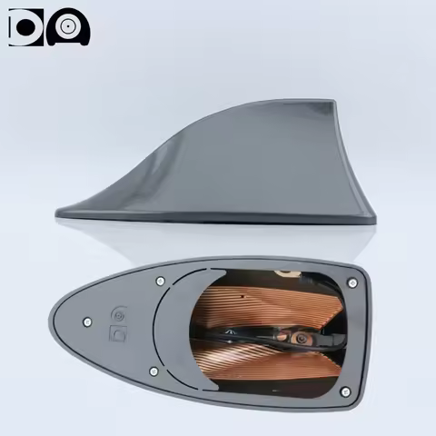 Shark Fin Antenna Stronger Signal Piano Paint Car Radio Aerials FM/AM Car Styling For Skoda Rapid Oc