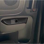適用于22款豐田SIENTA 右駕 玻璃升降面板碳纖紋內扶手貼亮黑裝飾