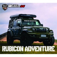 Cutting Sticker Adventure Car Window Jeep Rubicon Adventure
