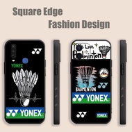 Casing For Vivo Y01 T1 Y55 X80 Pro Y02s Y16 Y02A Y36 Yonex Badminton Racket Collage OAP03 Phone Case Square Edge
