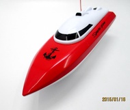 เรือบังคับวิทยุไฟฟ้า ควบคุมง่าย ความเร็ว 20 กม./ชั่วโมง - SPEED BOAT Heyuan 802 – สีแดง