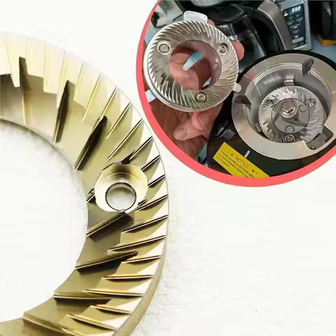 Hot Selling For Mazzer Super Jolly& DF64 Replacement Flat Burrs- 64Mm Set For Espresso And Other Cof