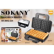YQ25 sokany225 Sandwich machine Breakfast Machine Artifact Household Multi-Functional Small Waffle Toaster