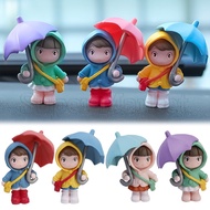 [ Featured ] Cute Umbrella Girl Ornaments / Cartoon Anime Characters Statue / Mini Action Figure Doll Decoration / Desktop Doll Micro Landscap Decor / Car Dashboard Accessory