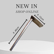 Garden Hoe with Iron Pipe Handle Mini Hoe Iron Handle Garden Hoe