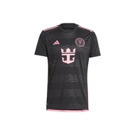 Adidas Inter Miami Inter Miami Cf 23/24 Away Jersey Soccer Jersey Fan Edition Mens Black JE9744
