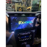 myvi gen3 12.3 inch Excedio 4+64gb (true ram) 2K screen car android player with casing socket plug a