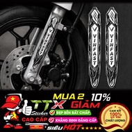 bag of 2 Feliz VinFast Fork Stickers, Easy to Apply, Easy to Apply, Beautiful Standard Form