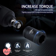 BDRBA Impact Socket Wrench, 6 Point 1/2" Drive Heavy Duty Wrench,  24mm 36mm Pneumatic Socket Wrench