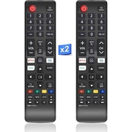 2 Pack Replacement for Samsung Smart TV Remote Universal Remote Control for Samsung-TV-Remote All Sa