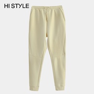 HI STYLE Men Knit Long Jogger - Khaki - SKM3H3931 / Seluar Jogger Lelaki - Khaki