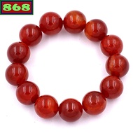Red agate bracelet, from 8mm to 16mm, bead bracelet