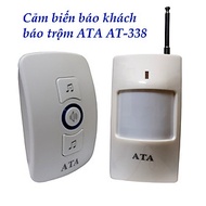 Chuông báo khách báo trộm bằng cảm ứng không dây ATA AT-338 - tiếng chuông hay- kết nối thêm với nút