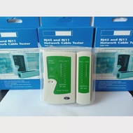 อุปกรณ์ทดสอบสัญญาณสาย Lan/สายโทรศัพท์ Cable Tester ที่เช็คสายแลน