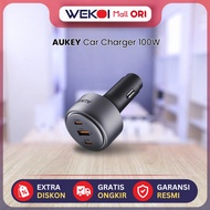 AUKEY Car Charger Multi Port 66W & 100W Pathfinder Mix 3 series model CC-P1 & CC-P3 USB-A and USB-C 