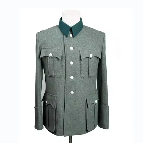 Alemen WW2 Germany Army Chief Cosplay Coat Men Military Uniform Jacket Custom Made