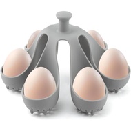 Silicone Egg Boiler Rack Freestanding Egg Boiler Eggs Cooker Hard Boiled Eggs Boilers Eg g Molds for