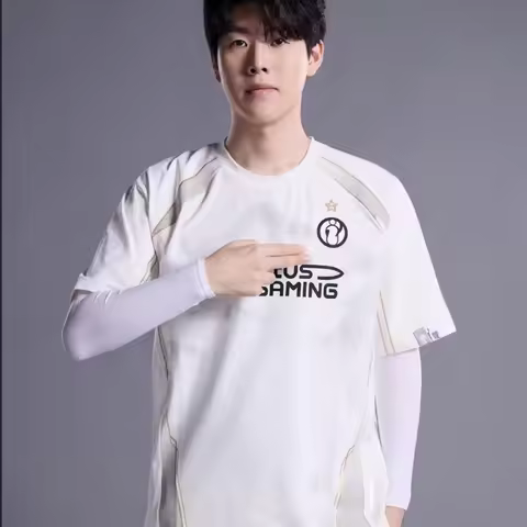 2025 IG Uniform Jersey LPL E-sports T-shirt LoL S15 The Shy Rookie Men's T-shirt Sports Tee Team Uni