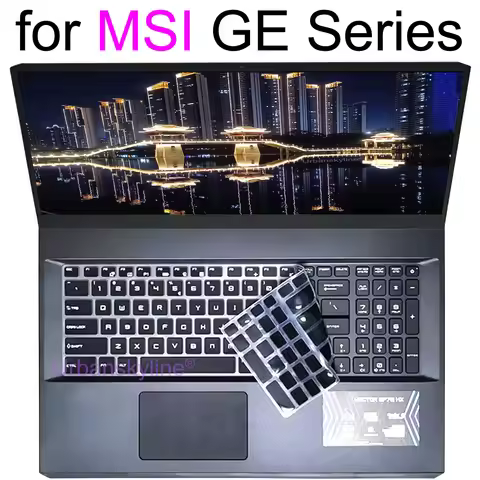 Keyboard Cover for MSI GE76 GE73 GE72 GE70 GE65 GE62 GE60 GE73VR GE72VR GE62MVR 15.6 Gaming Laptop S
