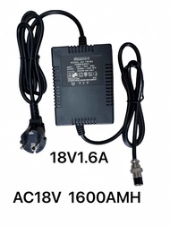 18V 1.6A 18.5V 17V Universal แหล่งจ่ายไฟ AC สามพิน เหมาะสำหรับ Yamaha/Yamaha MG166CX ผสมแหล่งจ่ายไฟ