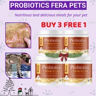 Combo 4 Fera Pets Probiotics for Pets – Digestive Support, Helps Pets Eat Better & Shed Less 72g