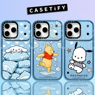 Winnie the Pooh & Pochacco Casetify Shining Point 手机壳 适用于iP17Pro Max 适用兼容 iP16ProMax 16Plus 15ProMax