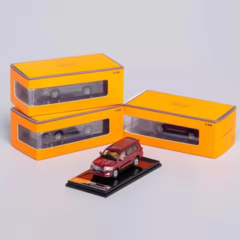 GCD 1:64 Land Cruiser LC200 alloy car model Collectibles Adult Gift Toys finished display (No distin