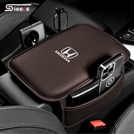 Sieece Leather Car Armrest Pad Protector Cover Car Interior Accessories For Honda Vezel Fit Civic Ja