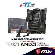 MSI MAG X870 TOMAHAWK WIFI (ATX) AMD Gaming Motherboard | AMD AM5 Socket
