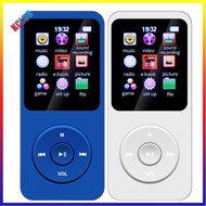 Music MP3 Player 1.8inch Screen Mini Music Player Bluetooth-Compatible 5.0 with Video/Voice Recorder/FM Radio/E-Book