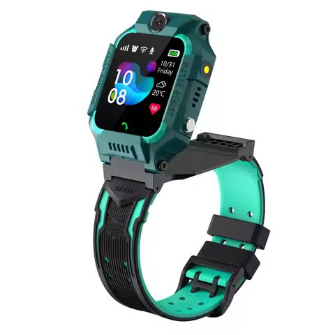 Kids Watch Sim Card SOS Phone Call LBS Positioning Dual Camera IP67 Waterproof Footprint Tracking 36