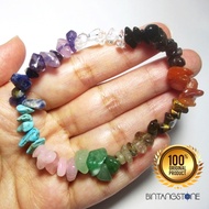 7 Chakra Balancing Crystal Healing Therapy Poster Bracelet Original Natural Stonenatural BINTANGSTON