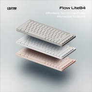 LOFREE Flow Lite84 Low Profile Wireless Keyboard 75% Layout Wireless Mechanical Keyboard Shine Throu