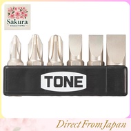 TONE Premium Bit Sets – Torx, Torx Plus, Hexagon & Driver Bits with 6.35mm (1/4") Hex Shank – Multip