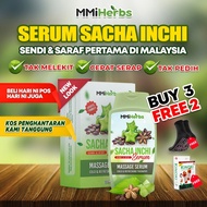 [ORIGINAL HQ 100%] SACHA INCHI SERUM URUT SARAF, LENGUH SENDI, LUTUT, SAKIT OTOT, KEBAS-KEBAS BADAN