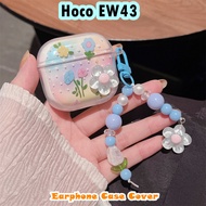 【Fast Shipment】For Hoco EW43 Case Earphone Case Colorful Butterfly Soft Silicone Casing
