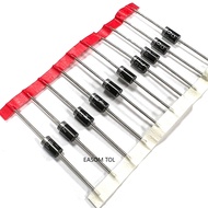 10pcs FR307 Fast Recovery Diode FR305 FR309 3A/1000V Rectifier Tube In-line Package DO-201AD FR302 F