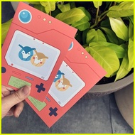 ▬  ◱  ◆ Pokedex (Famous Pokemons) Peel Off Stickers (Matte)